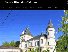 Tablet Screenshot of chateaucaillac.com